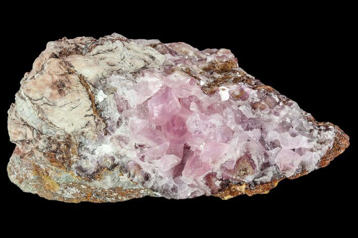 Cobaltoan Calcite Crystal Cluster - Bou Azzer, Morocco #108744